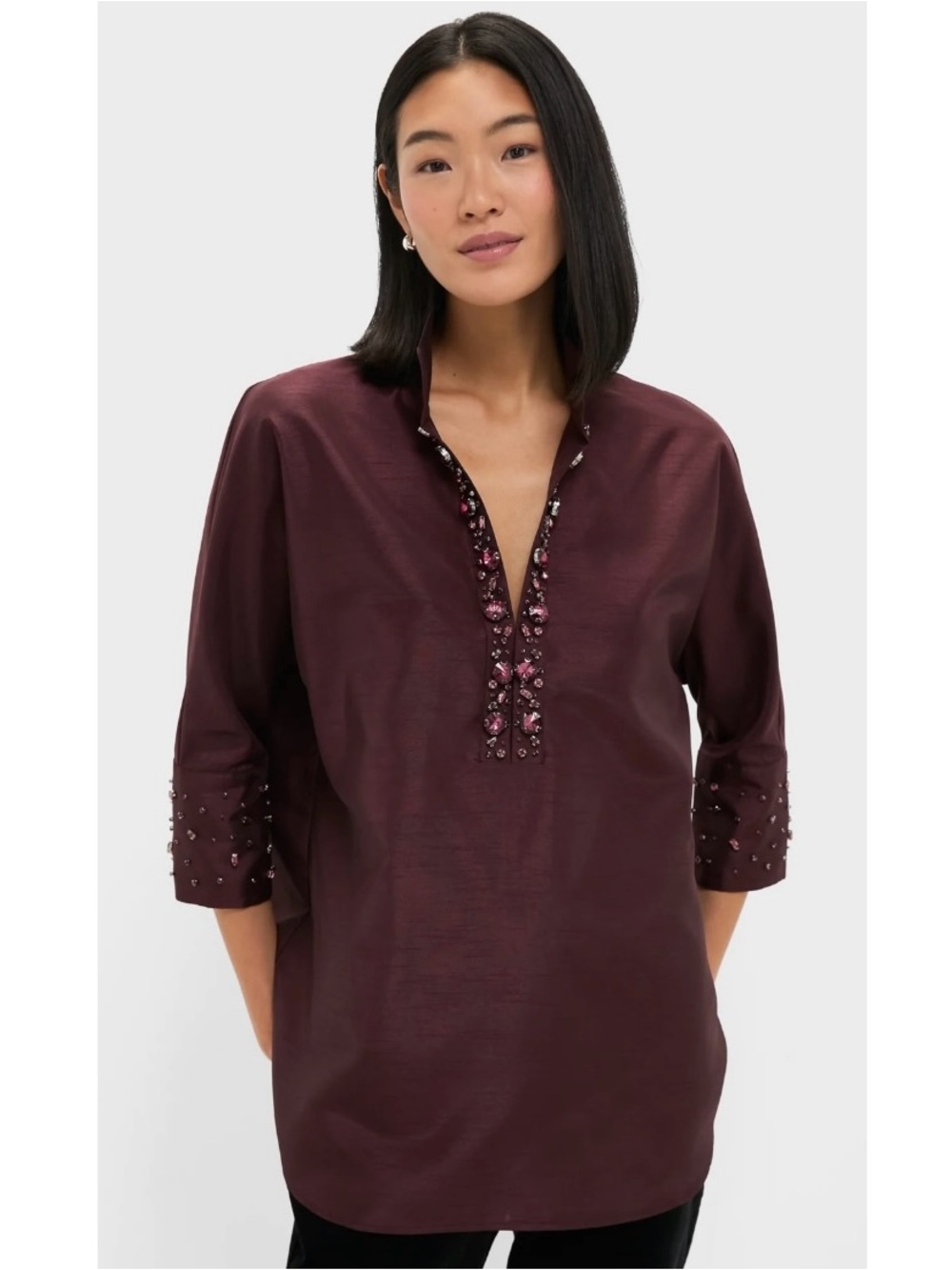 Tuckernuck Winetasting Embellished
Willow Blouse New Medium